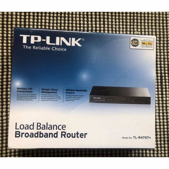NIB TP-Link TL-R470T BALANCE BROADBAND ROUTER - Picture 1 of 1